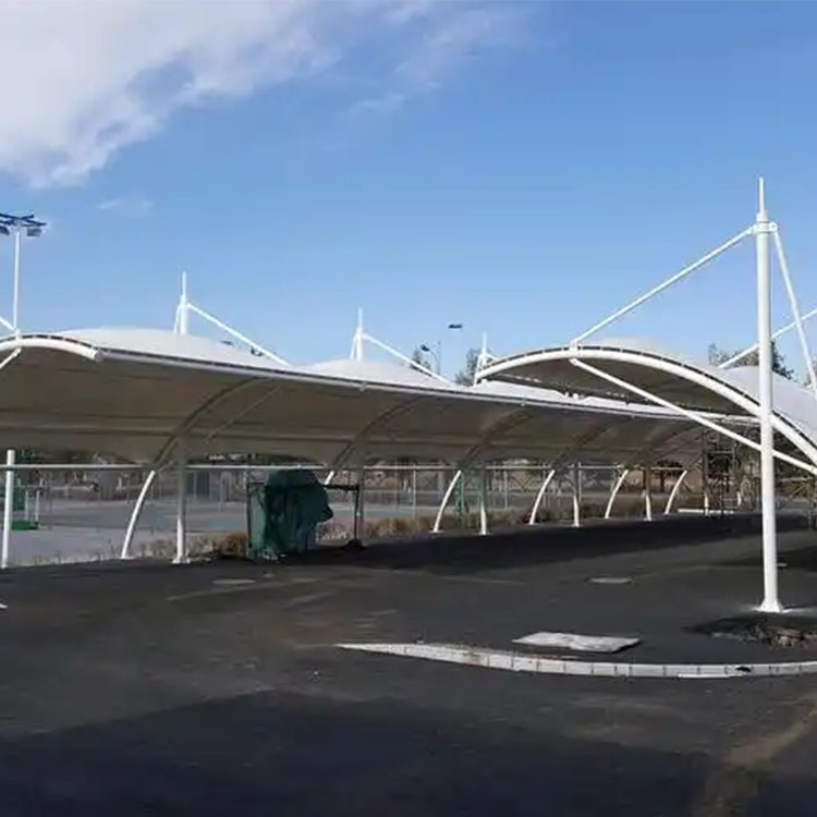 武邑县膜结构电动车棚
