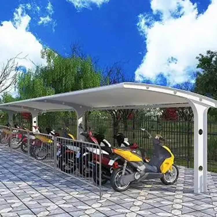 武邑县膜结构电动车棚